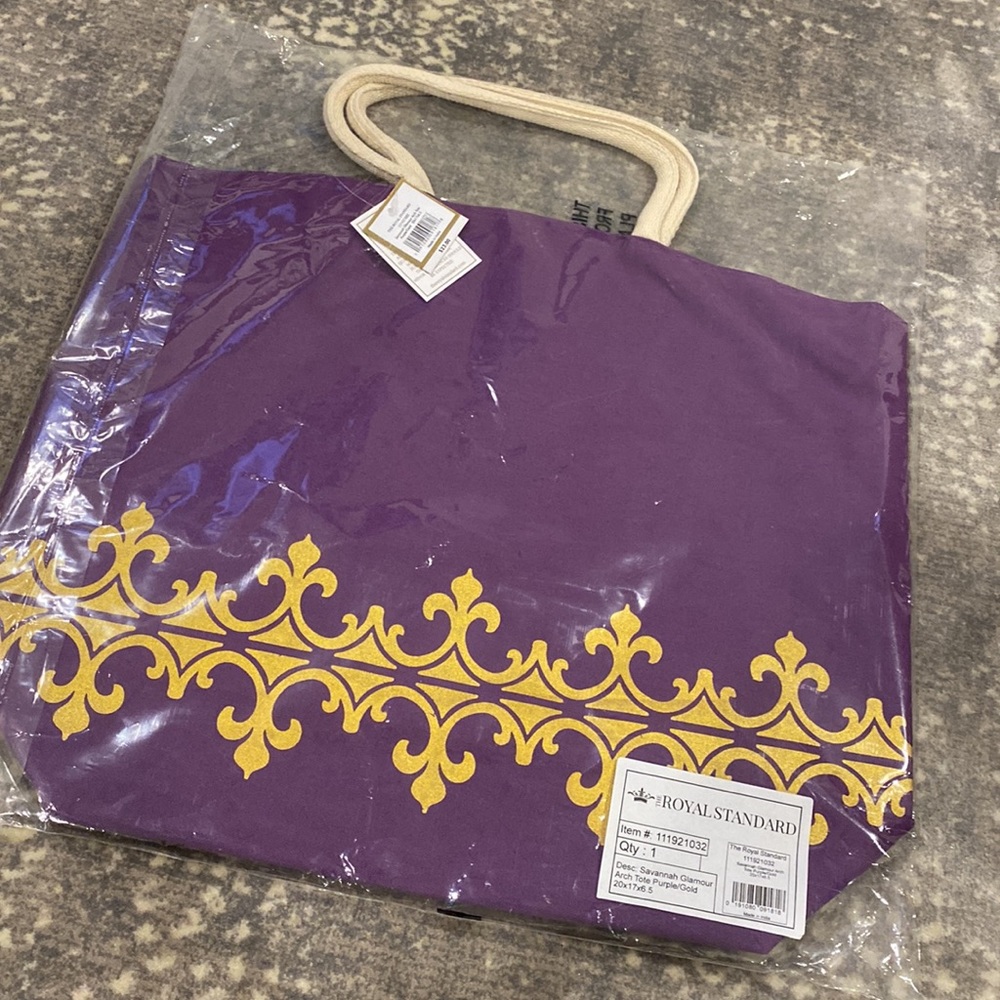ROYAL STANDARD SAVANNAH GLAMOUR ARCH TOTE NWT
